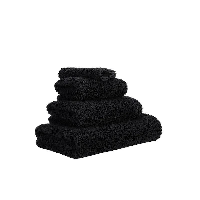 Abyss Super Pile Bath Towel 28x54 Black 990