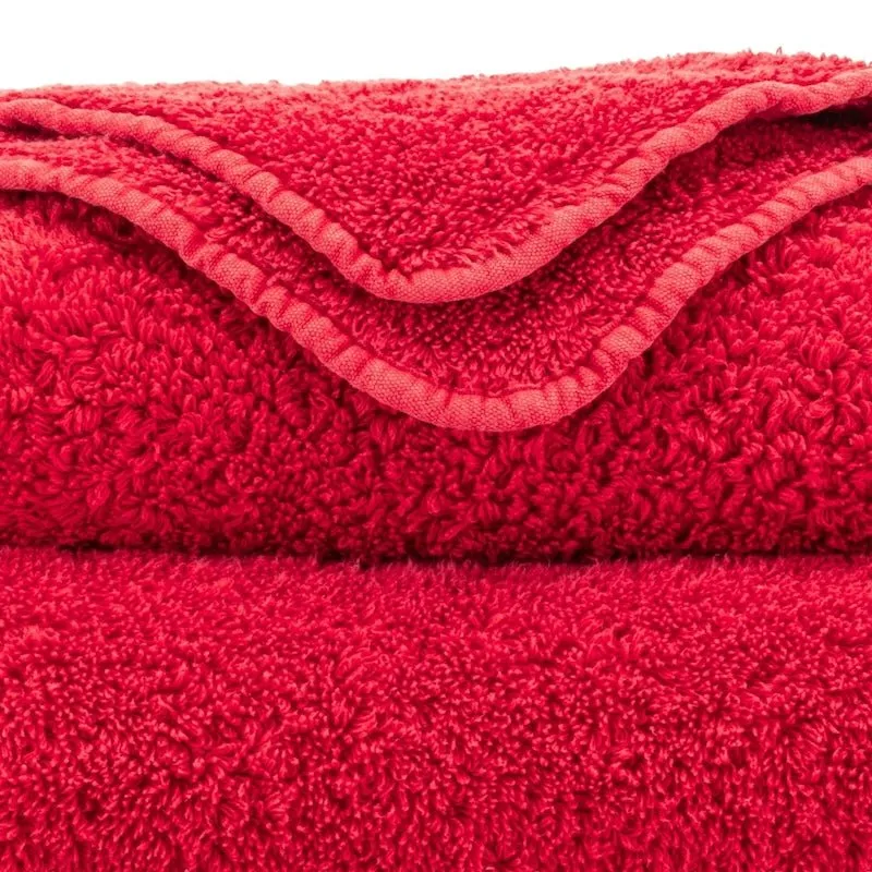 Abyss Super Pile Bath Towel 28x54 Carmin 564