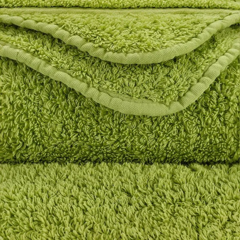 Abyss Super Pile Euro Bath Sheet 39X59 Apple Green 165