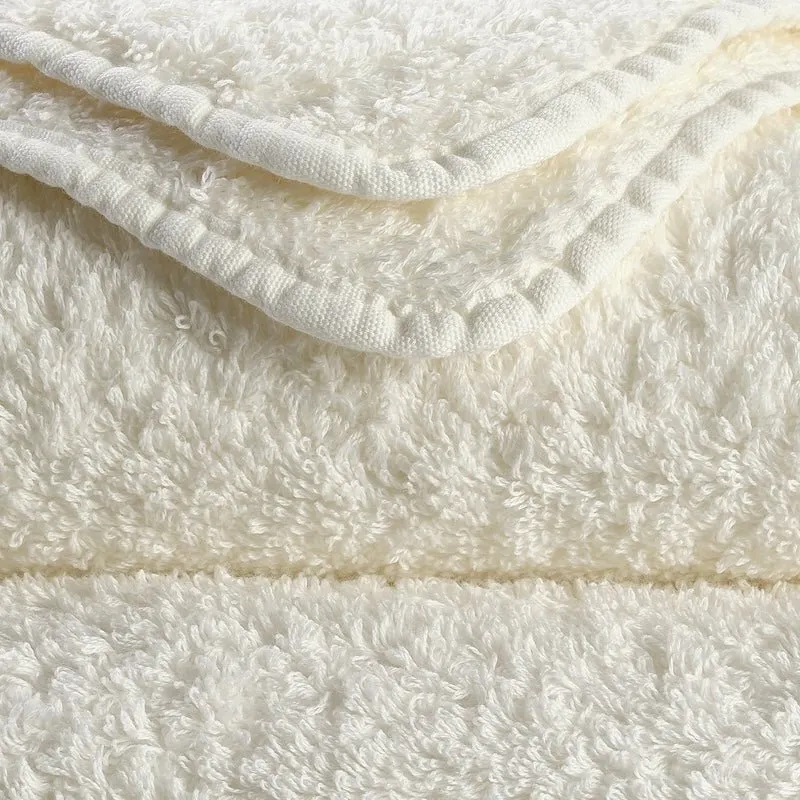 Abyss Super Pile Euro Bath Sheet 39X59 Ivory 103