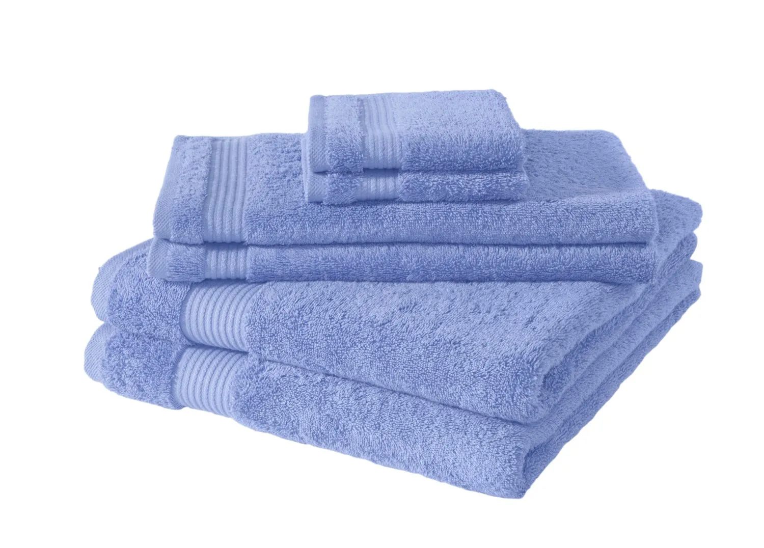 Amadeus Luxury Turkish Cotton Towel Collection 6Pc Towel Set