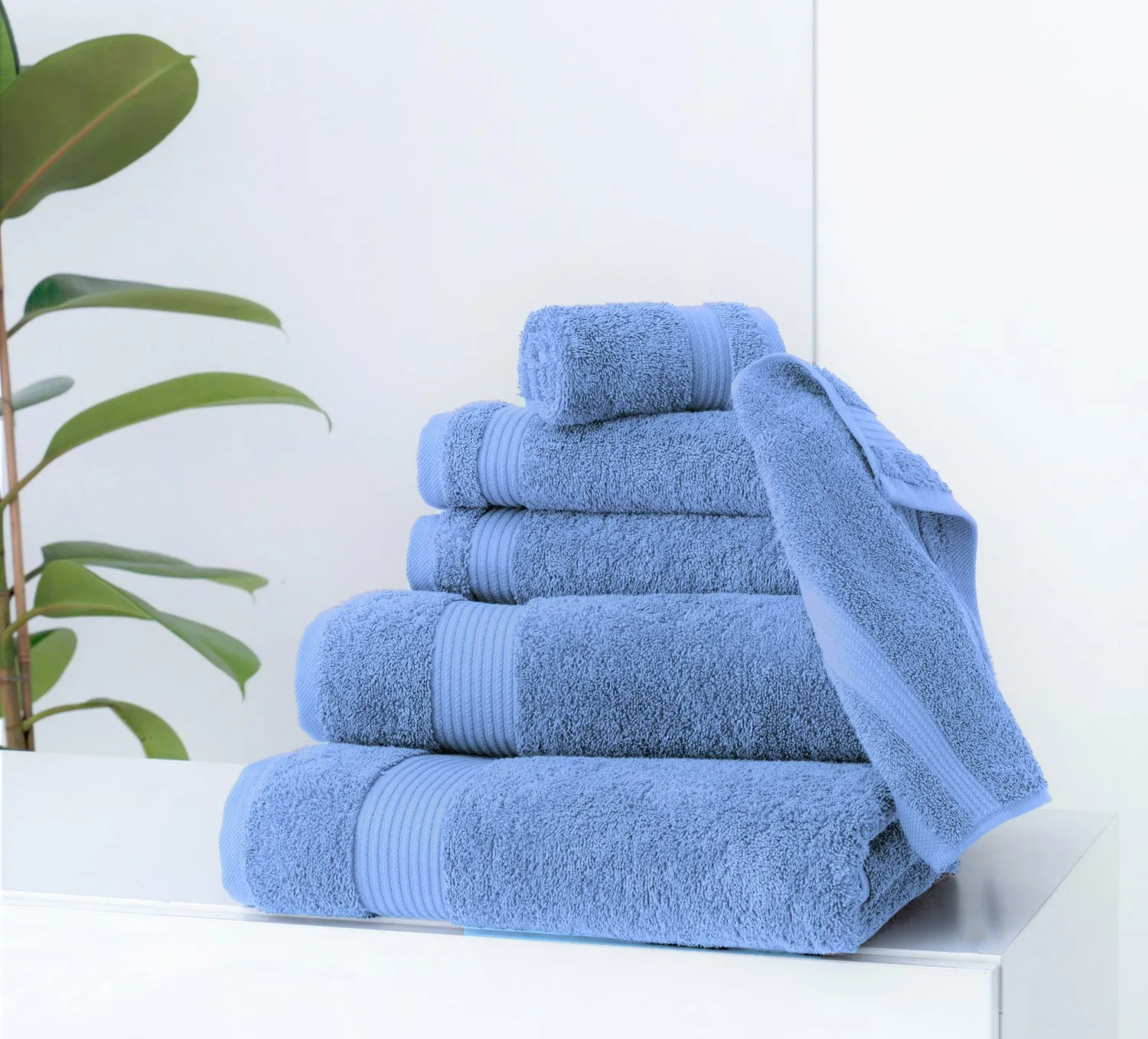 Amadeus Luxury Turkish Cotton Towel Collection 6Pc Towel Set