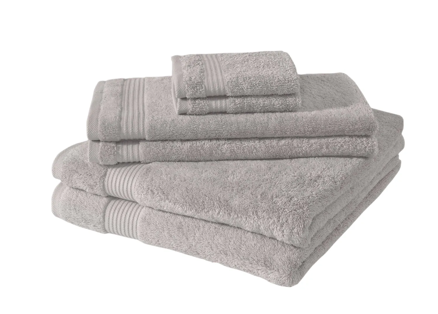 Amadeus Luxury Turkish Cotton Towel Collection 6Pc Towel Set