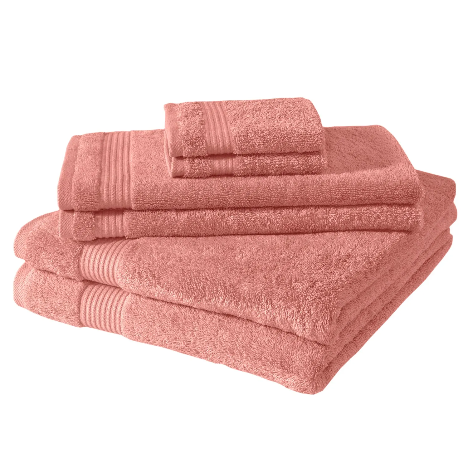 Amadeus Luxury Turkish Cotton Towel Collection 6Pc Towel Set