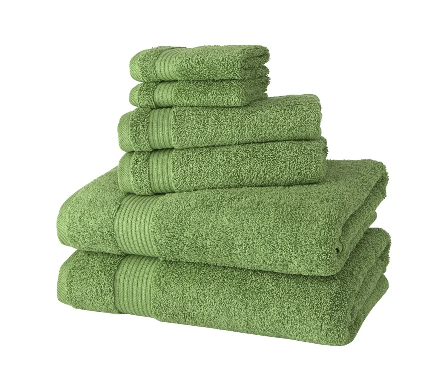 Amadeus Luxury Turkish Cotton Towel Collection 6Pc Towel Set