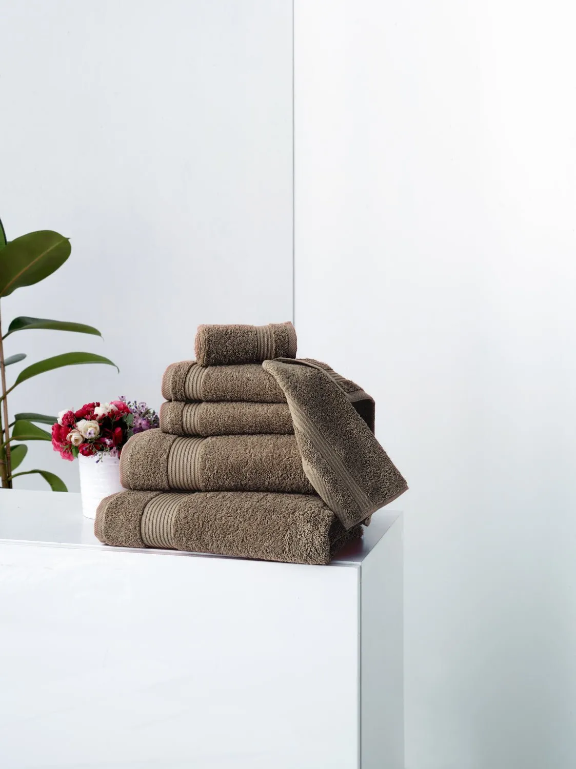 Amadeus Luxury Turkish Cotton Towel Collection 6Pc Towel Set