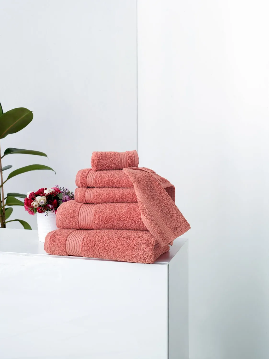 Amadeus Luxury Turkish Cotton Towel Collection 6Pc Towel Set