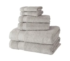 Amadeus Luxury Turkish Cotton Towel Collection 6Pc Towel Set