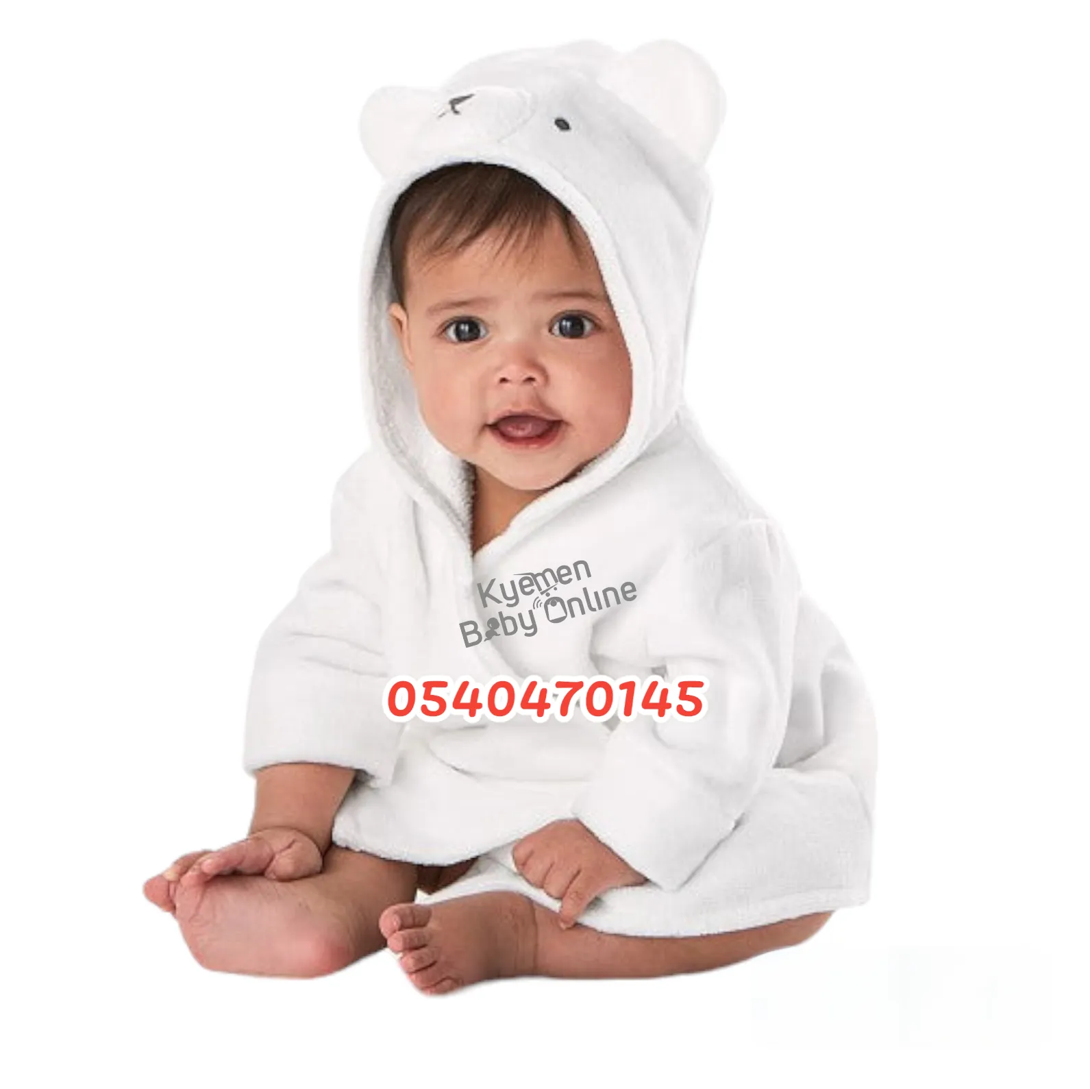 Baby Hooded Bathing Robe / Hooded Towel