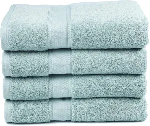 Bamboo Cotton Bath Towels - Natural, Ultra Absorbent and Eco-Friendly 30" X 52"