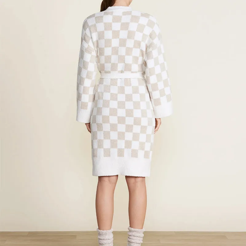 BAREFOOT DREAMS | CozyChic Cotton Checkered Robe