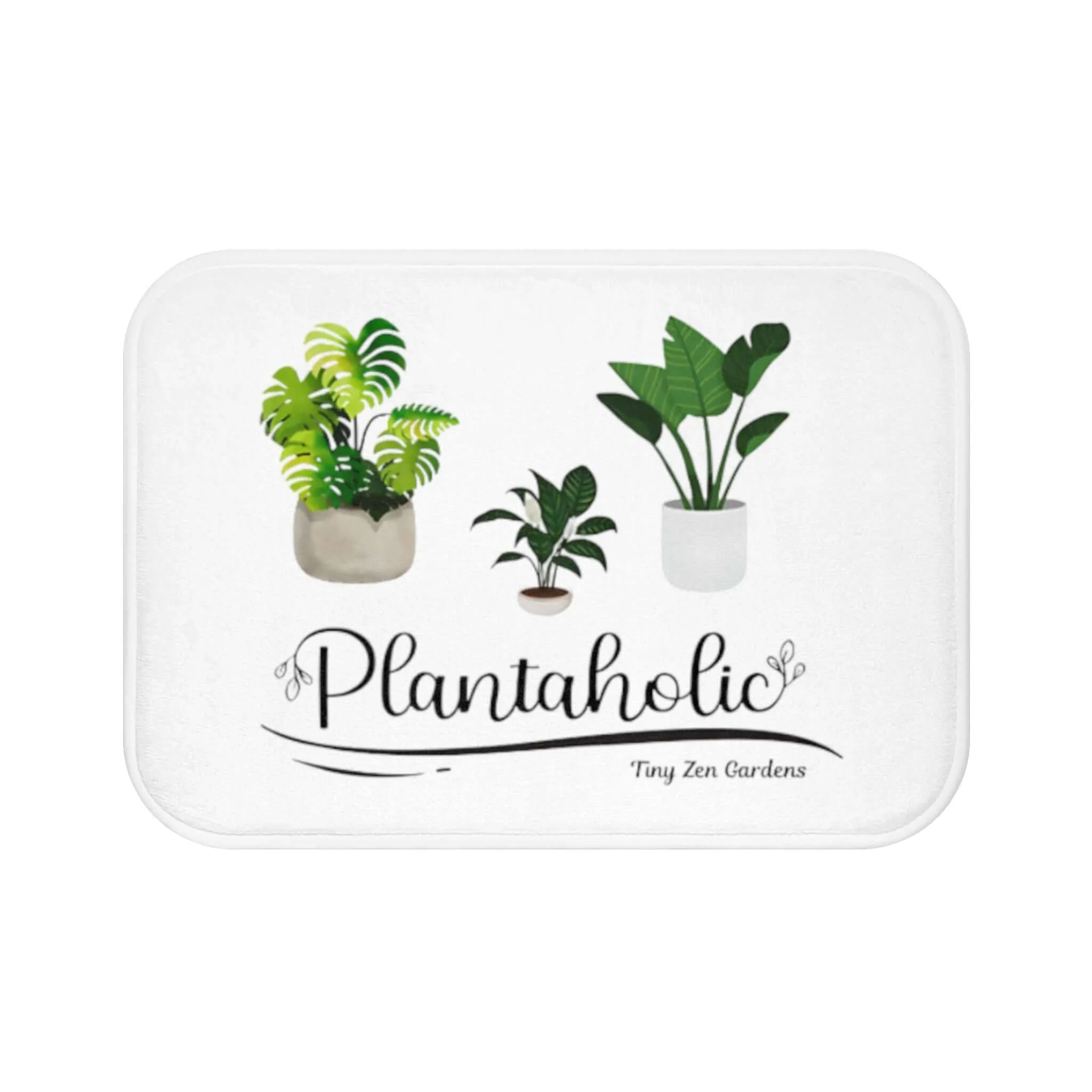 Bath Mat | Plantaholic | Tiny Zen Gardens