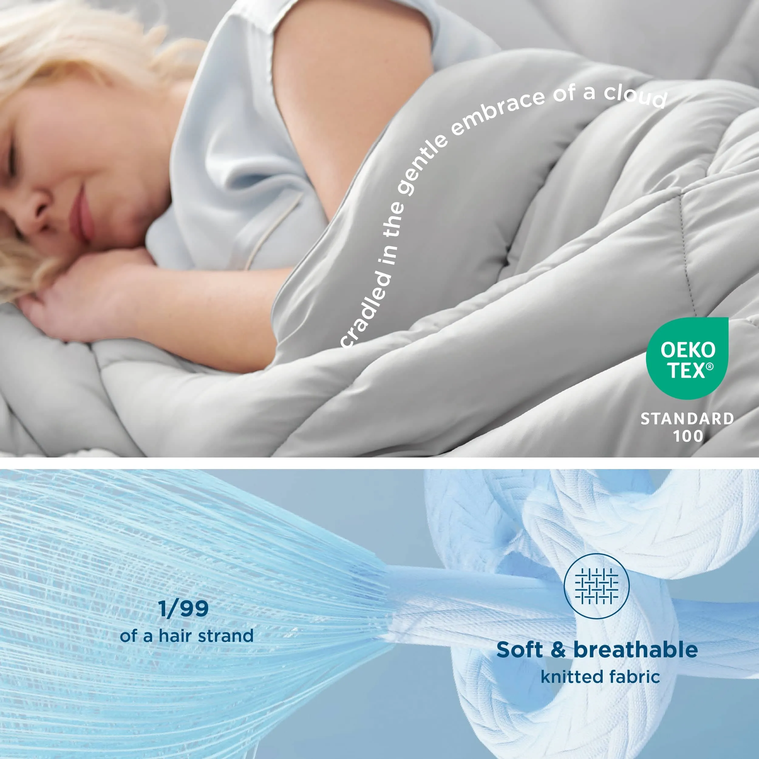 Cooling Comforter for Hot Sleepers with Q-Max of Over 0.4 - Bedsure Breescape