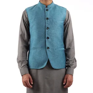 Blueish Grey Waistcoat