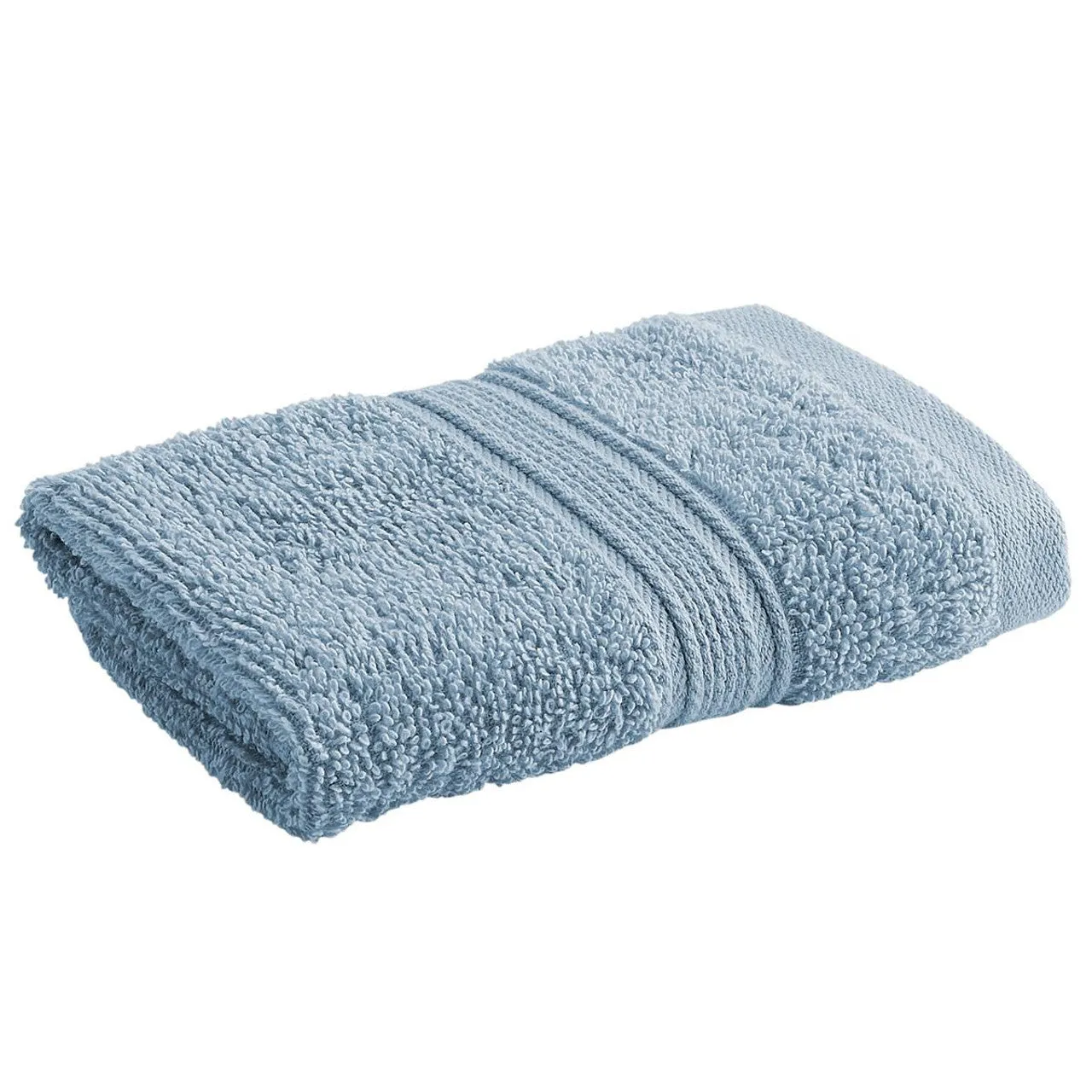 Christy Serene Combed Cotton Towel - Faded Denim