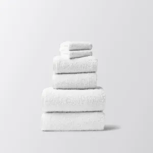 Cloud Loom Alpine White Organic Towels