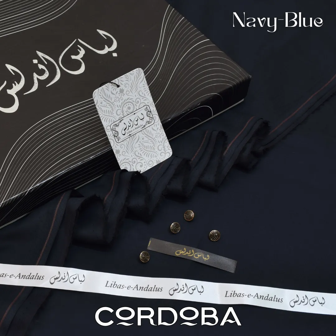 Cordoba Soft Luxurious Cotton (Navy Blue)