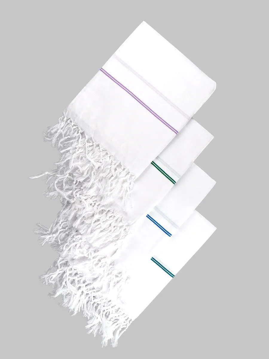 Cotton White Relaxer Bath Towel