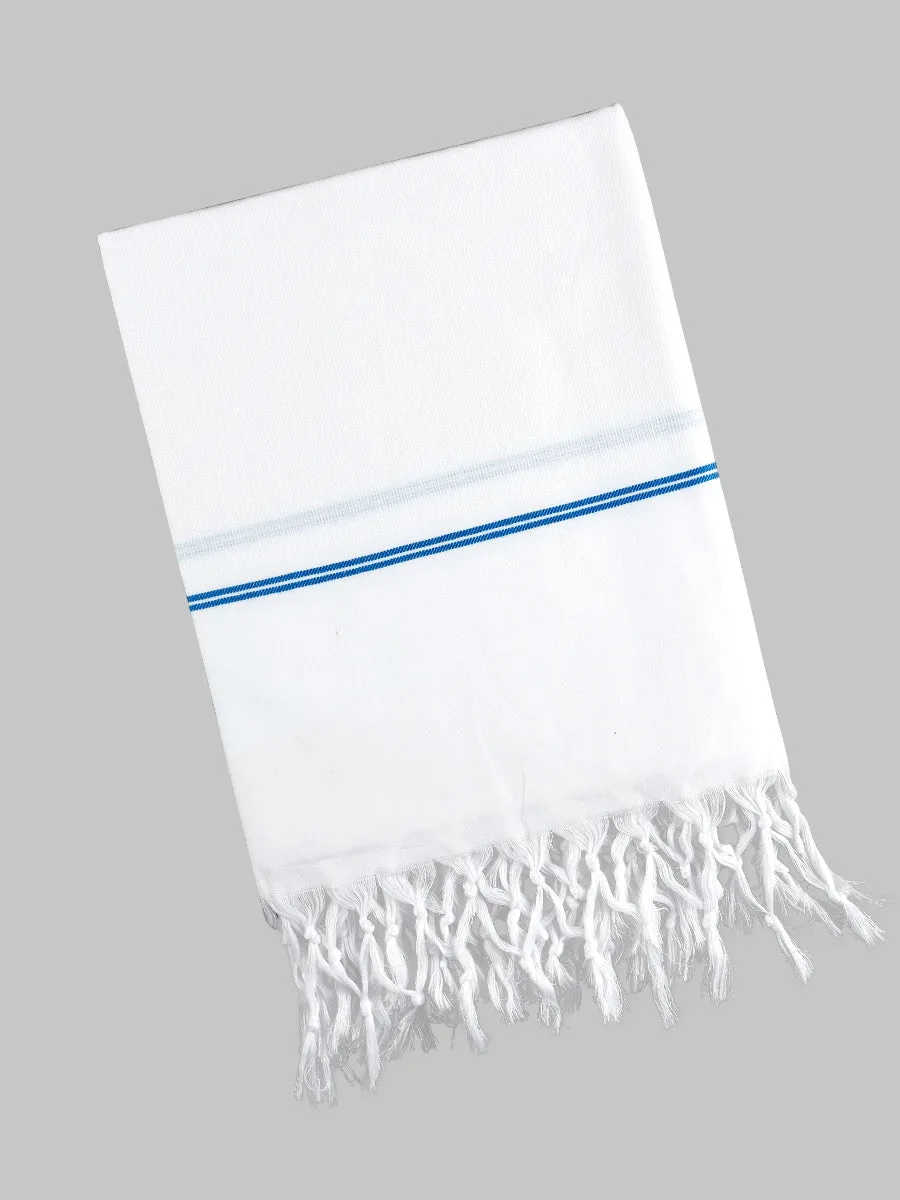 Cotton White Relaxer Bath Towel