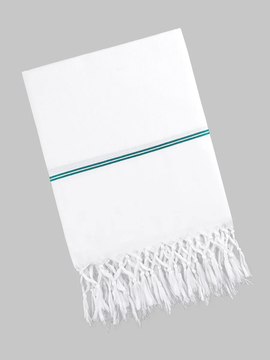 Cotton White Relaxer Bath Towel