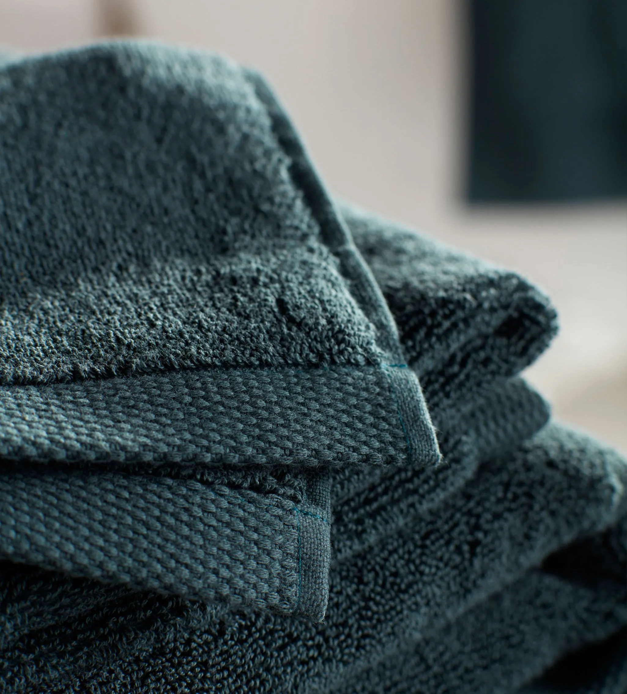 Darkest Spruce Luxury 100% Cotton Towels