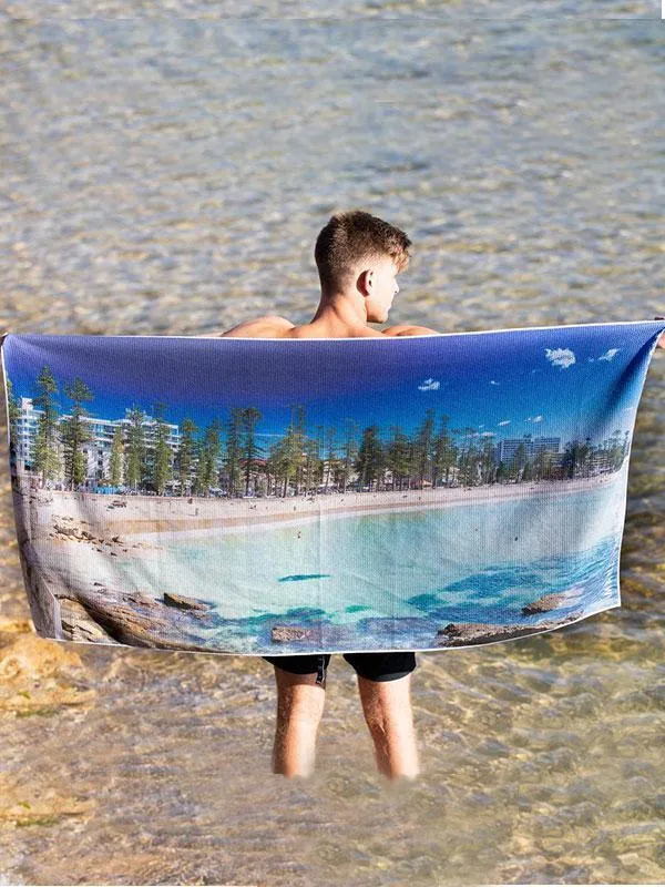 Destination Towels - Manly Moments sand free beach towel