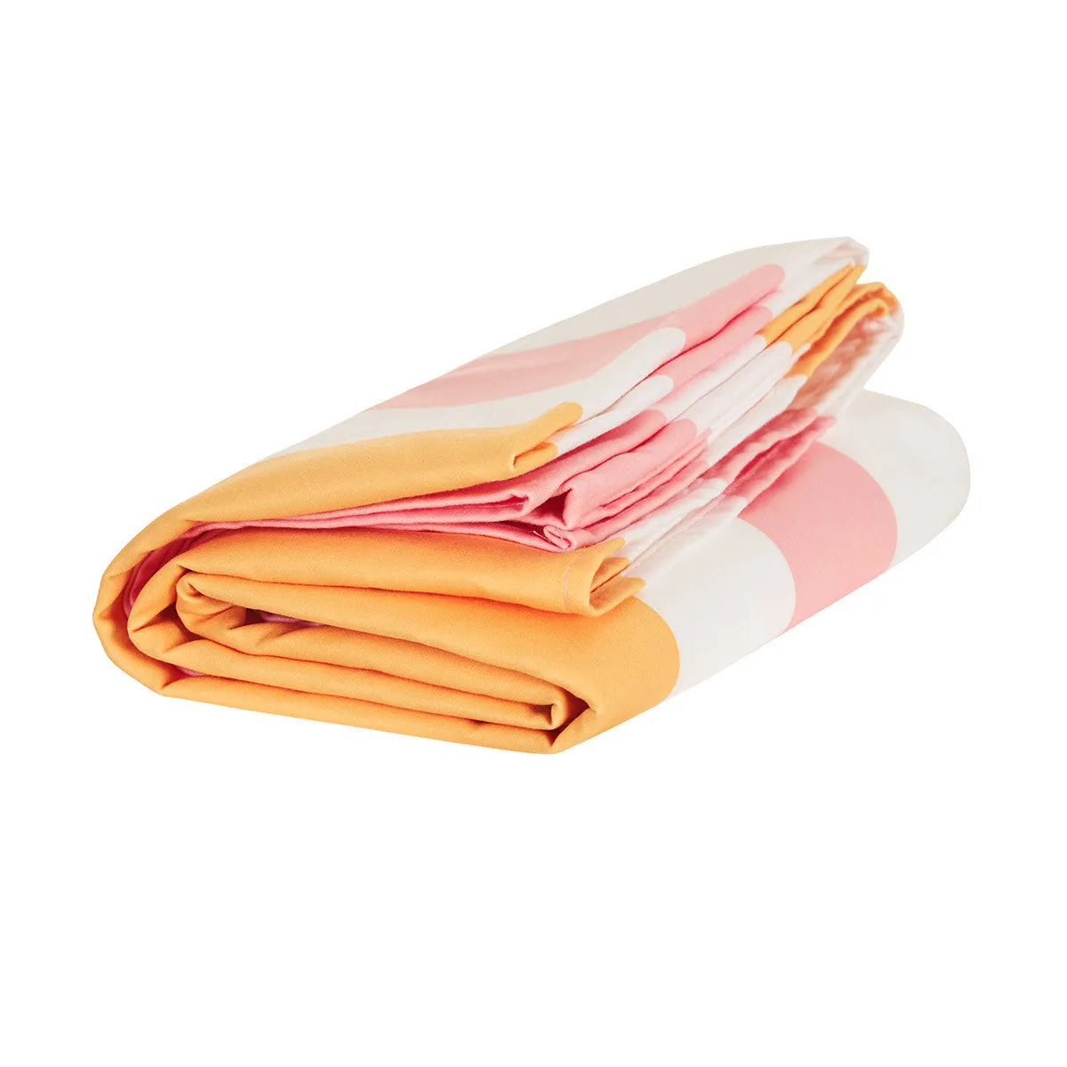 DOCK & BAY Beach Towel Summer Collection XL 100% Recycled Peach Sorbet