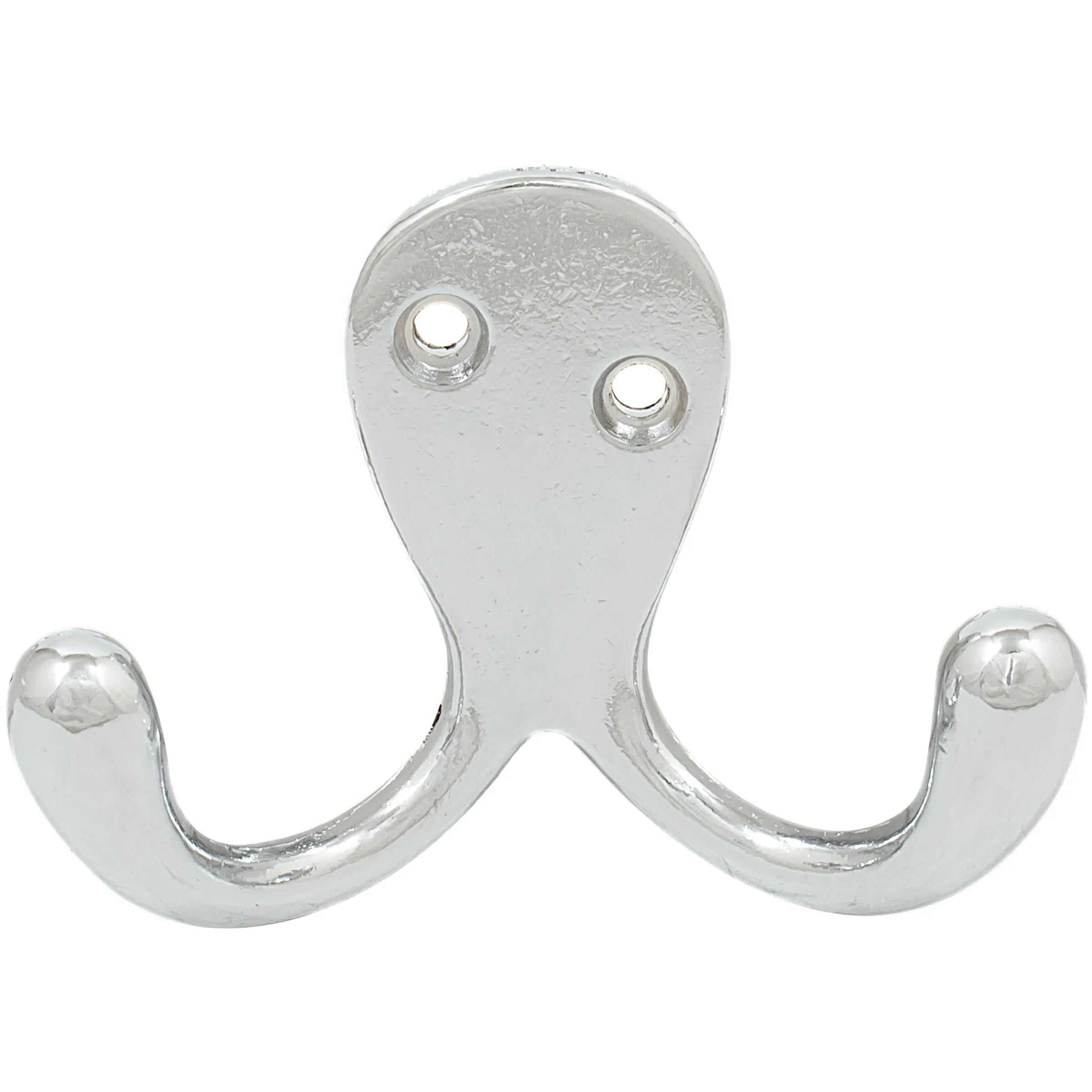 Double Robe Hook, 2-1/8" High, 1" Projection