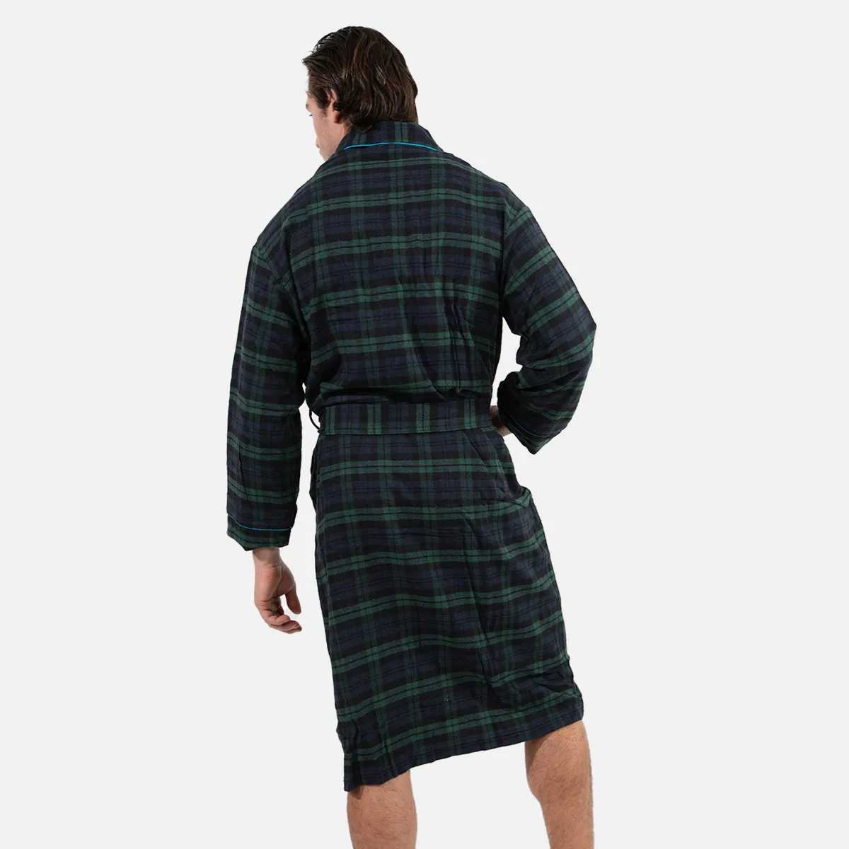 Flannel Shawl Robe