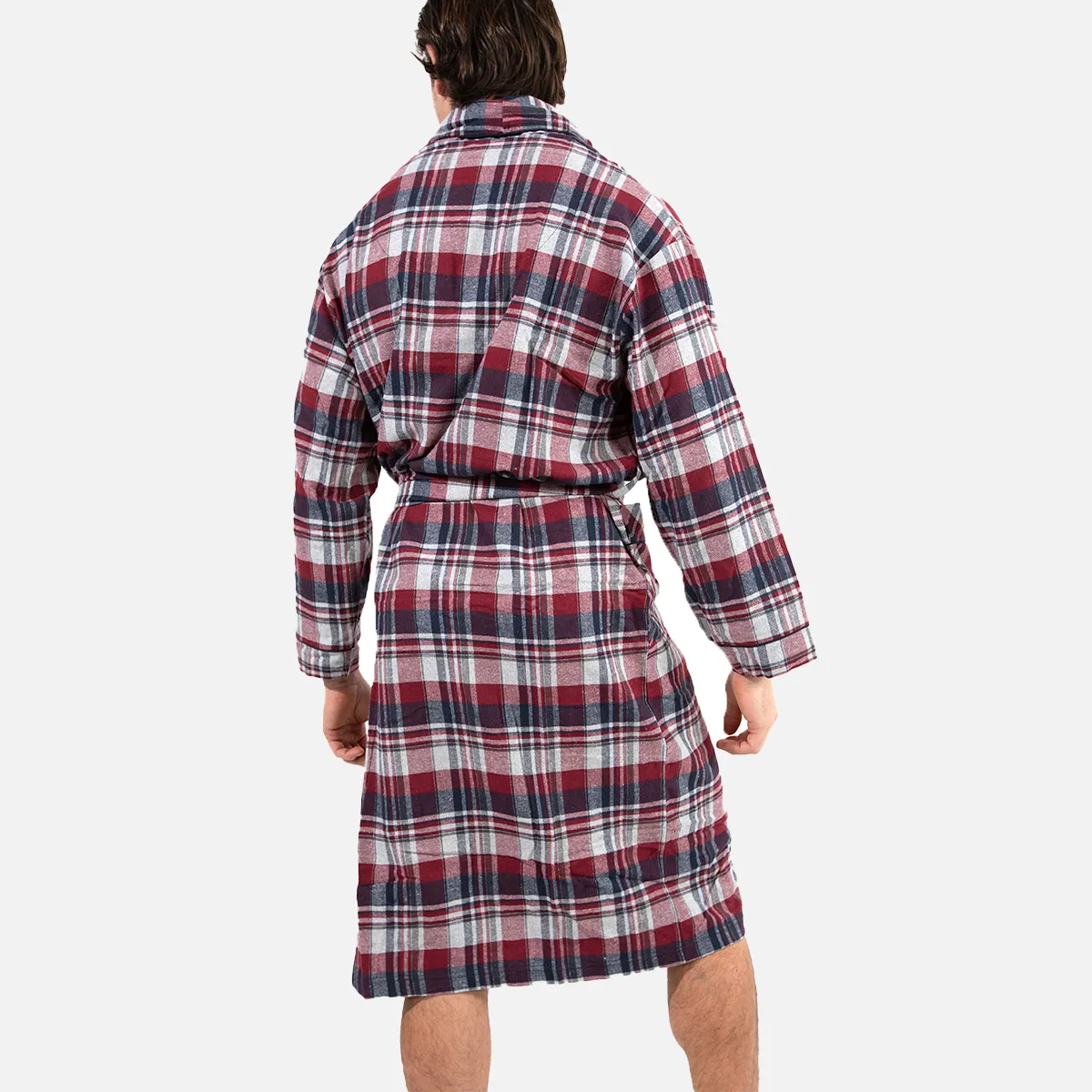 Flannel Shawl Robe