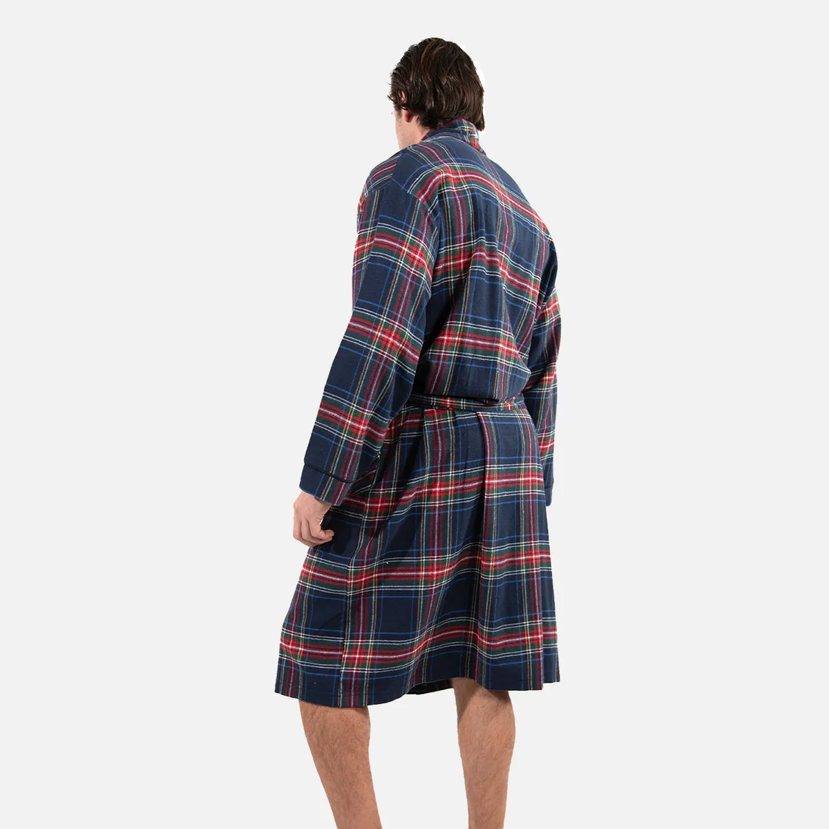 Flannel Shawl Robe