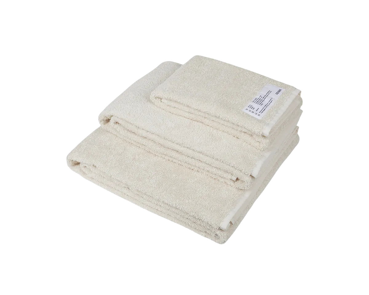 Heavy Towel | Bone White | Bath Sheet