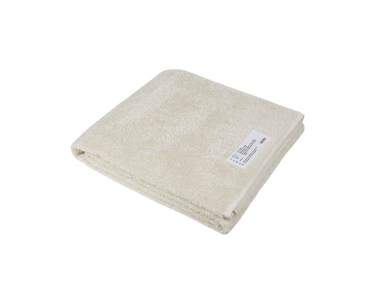 Heavy Towel | Bone White | Bath Sheet