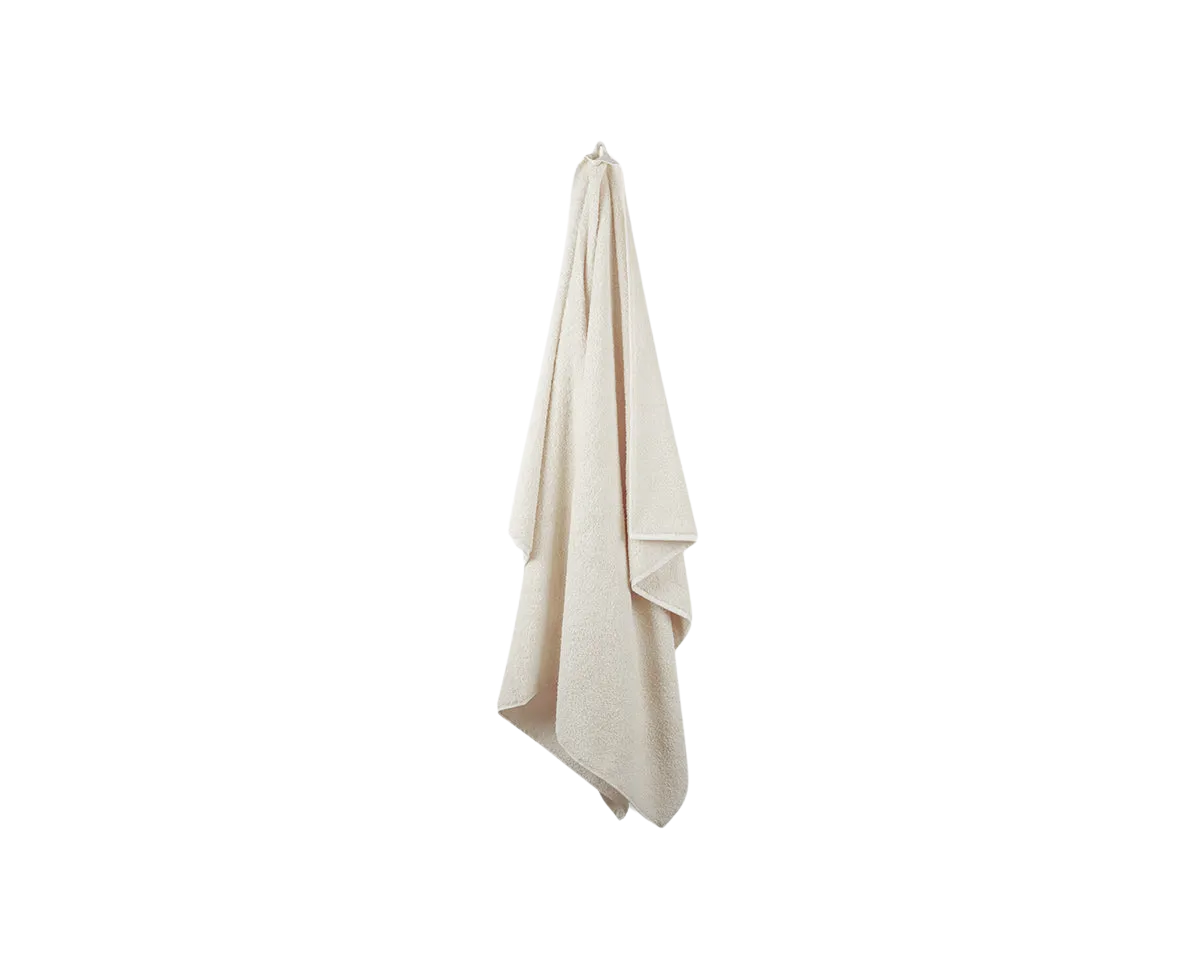 Heavy Towel | Bone White | Bath Sheet