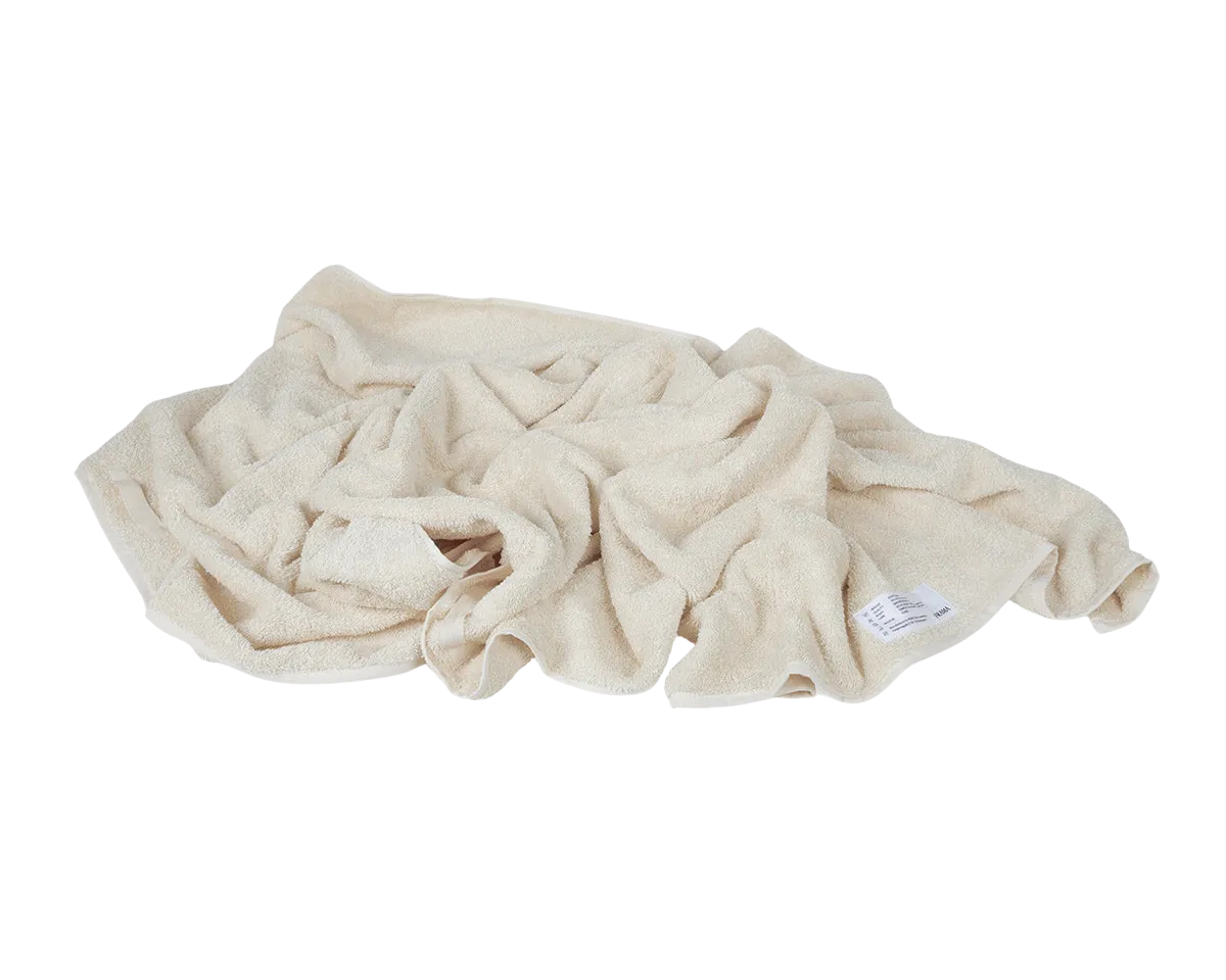 Heavy Towel | Bone White | Bath Sheet