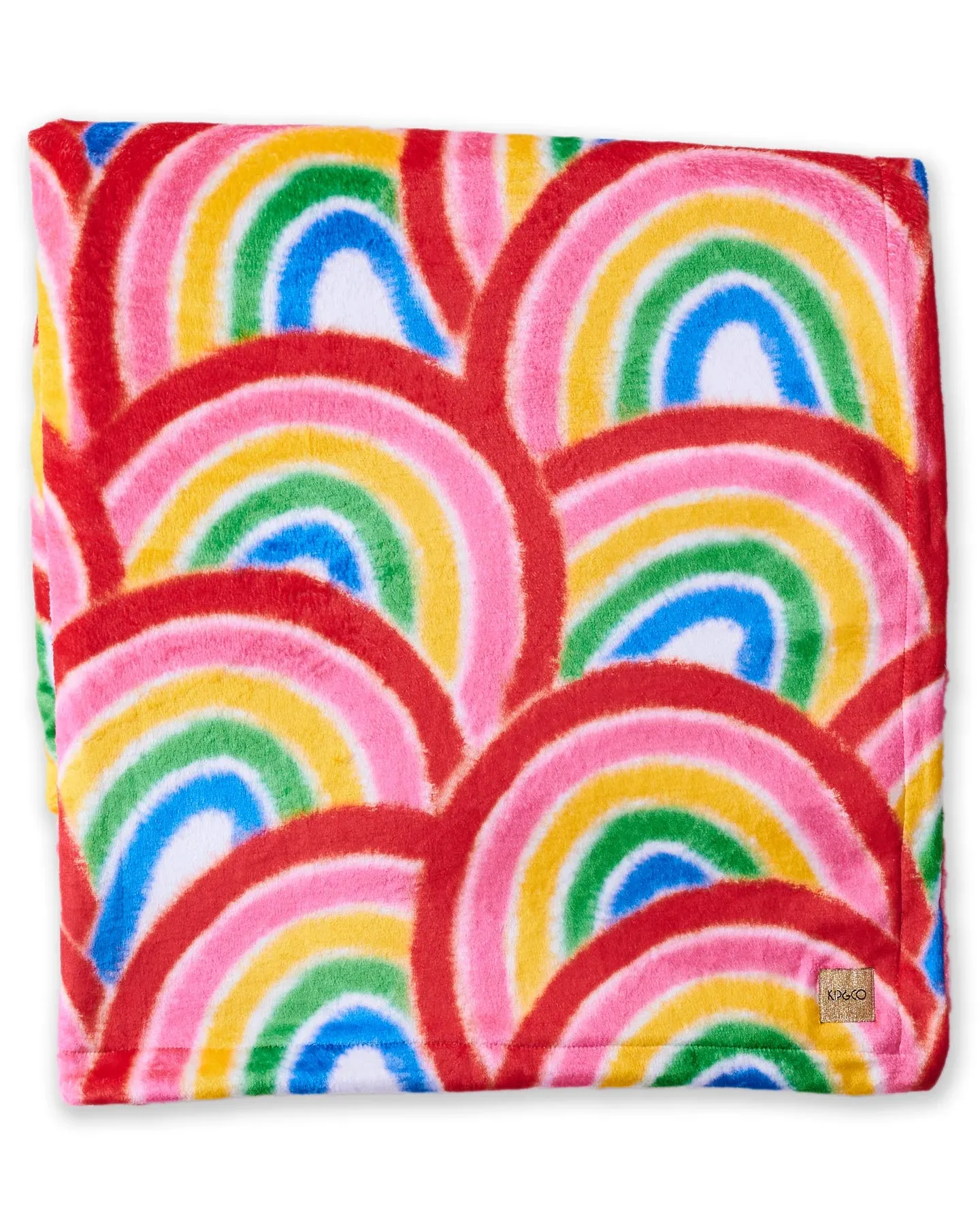 Kip & Co Rainbow Spray Kids Kuddle Blanket