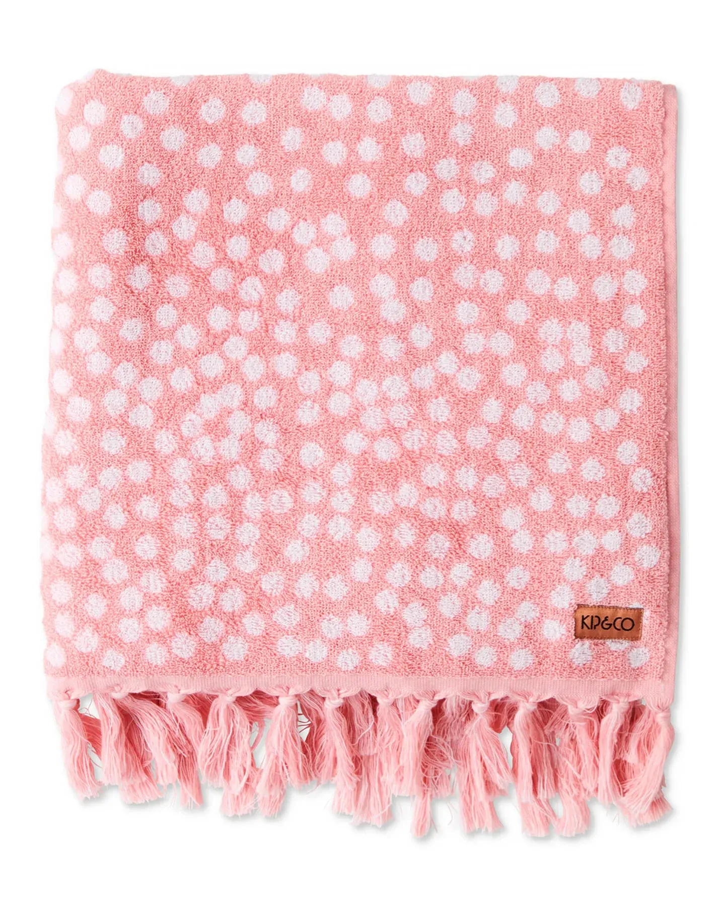 Kip & Co Strawberry Lamington Terry Bath Sheet / Beach Towel