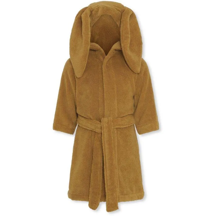 Konges Slojd Terry Bathrobe in Mustard