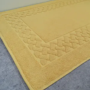 Lemon Quartz Luxury Cotton Bath Mat