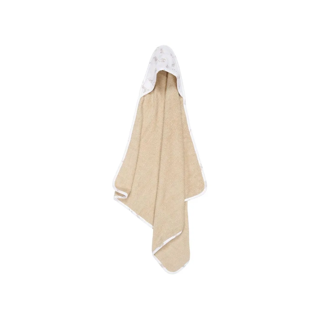 Little Dutch Muslin Hooded Towel - Baby Bunny