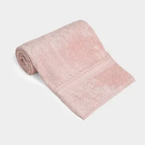 Luxe Pink Terry Bamboo Towel