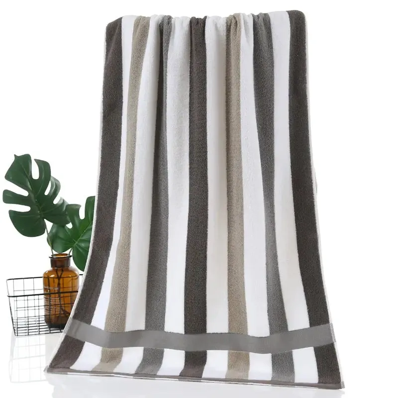 Luxury Hotel Spa Bath Towel - Turkish Cotton Beach Towel Set, Ultra Absorbent, Eco-Friendly, and Natural