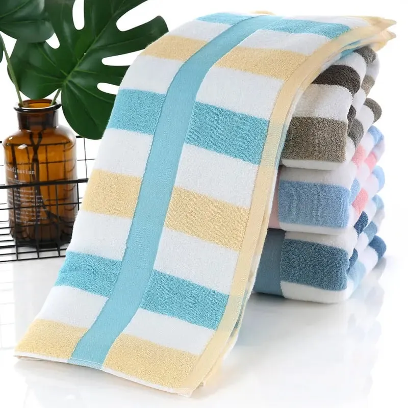 Luxury Hotel Spa Bath Towel - Turkish Cotton Beach Towel Set, Ultra Absorbent, Eco-Friendly, and Natural