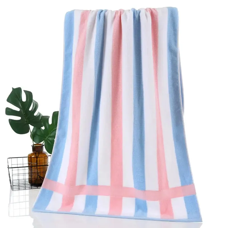 Luxury Hotel Spa Bath Towel - Turkish Cotton Beach Towel Set, Ultra Absorbent, Eco-Friendly, and Natural