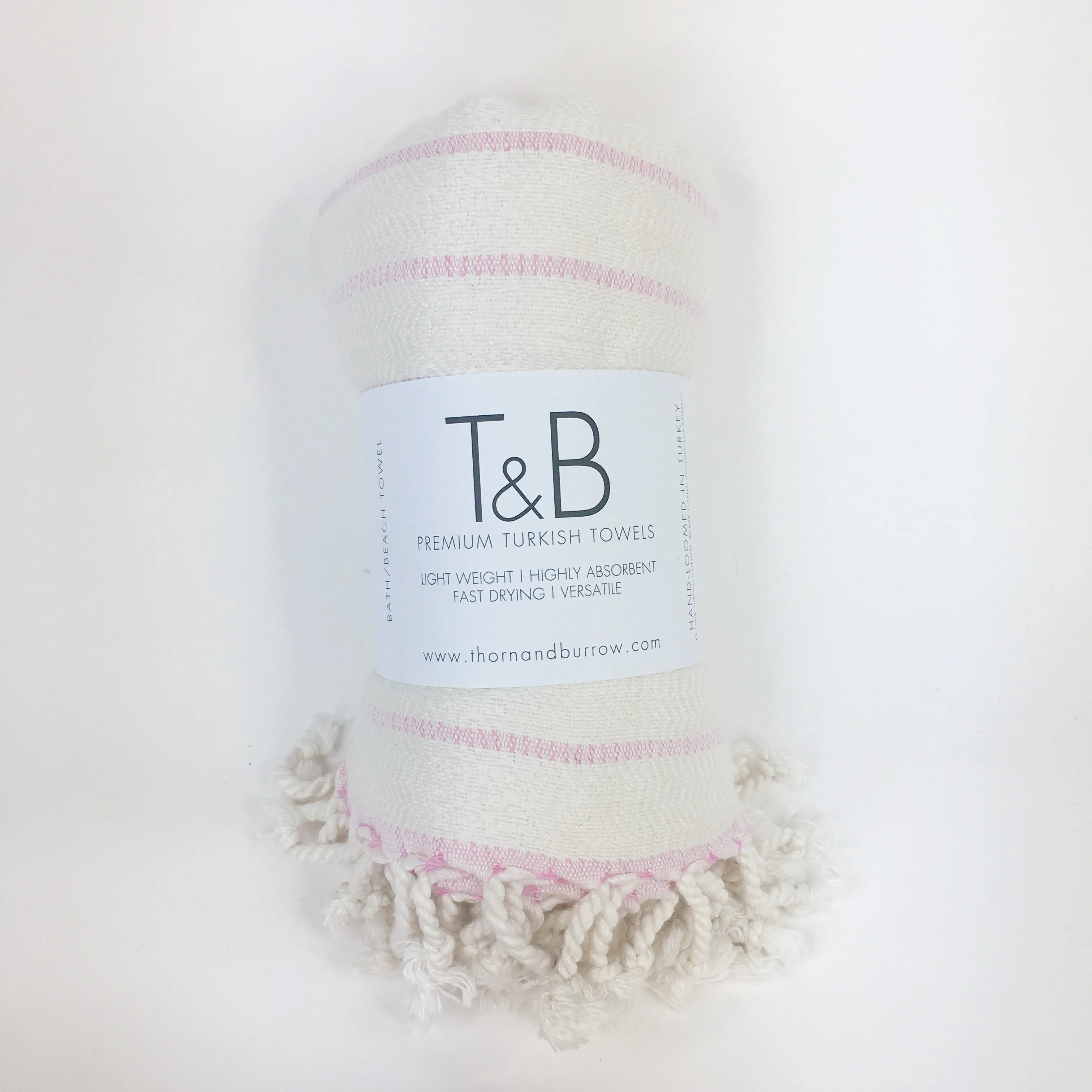 Power Pink Bamboo & Cotton Turkish Towel