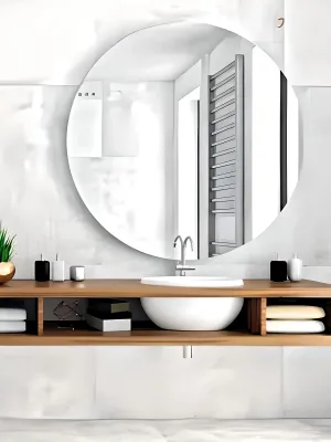 Stylish Circular Bathroom Mirror