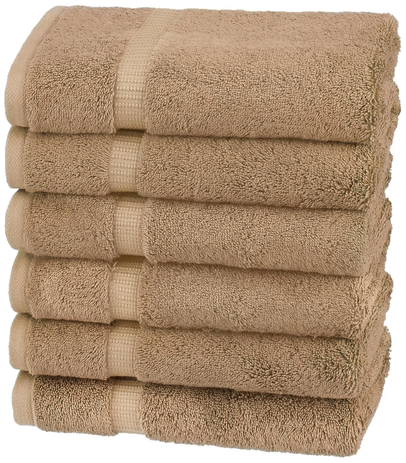 Toro Blu Large Size Bath Towel 500 GSM for Men & Women,140x70cm (LGT BROWN)