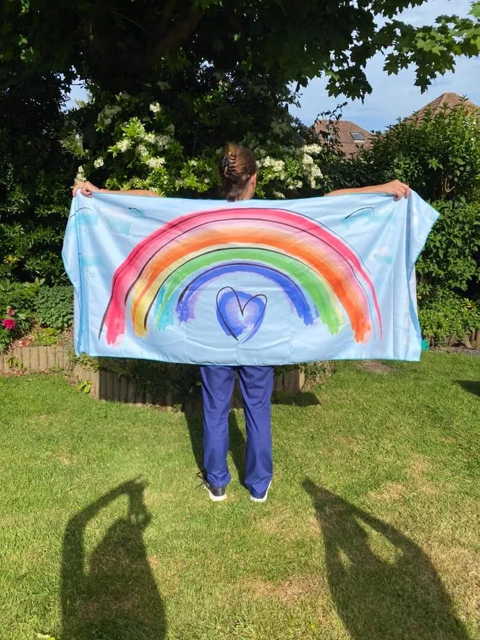 Under the Rainbow - Quick Drying Microfibre Towel