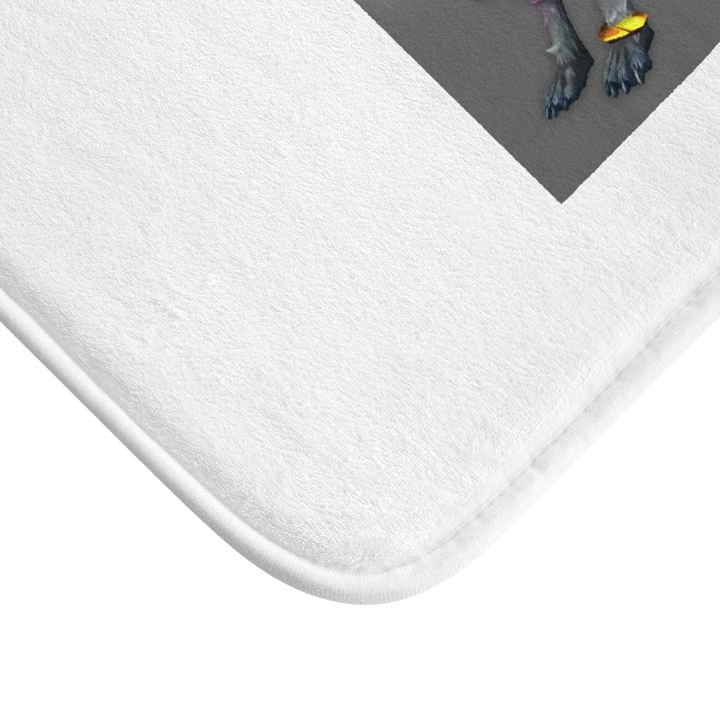 White Amara Bath Mat