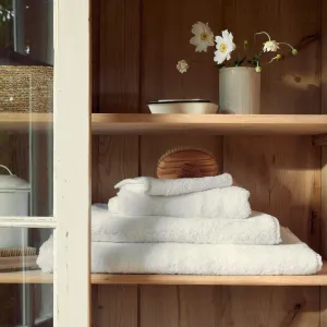 White Organic Cotton Towels